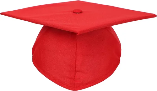 Miniatura 2 de FtyFty Gorra unisex de graduación mate para adultos con dije de año de borla