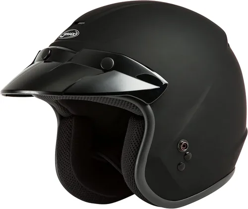 Miniatura 13 de GMAX OF-2 DOT - Casco abierto aprobado por DOT, tamaños para adultos y jóvenes, motocicleta, ATV, UTV Azul