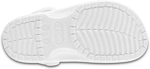 Miniatura 7 de Zuecos clásicos Crocs unisex para adulto, Blanco, 9 mujer/7 hombre
