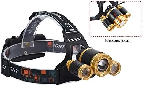 Miniatura 5 de Luz de pesca de alta potencia LED faro faro 10000 lúmenes Led lámpara de cabeza campamento caminata luz de emergencia Pesca equipo al aire libre