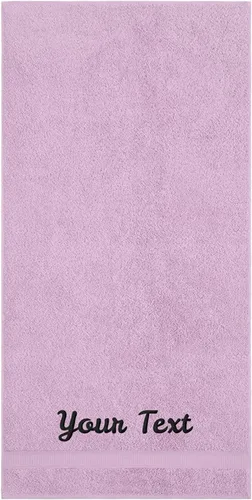 Miniatura 85 de Toallas de baño personalizadas para baño, hotel, spa, piscina, dormitorio universitario, súper suaves, altamente absorbentes, algodón turco Blanco