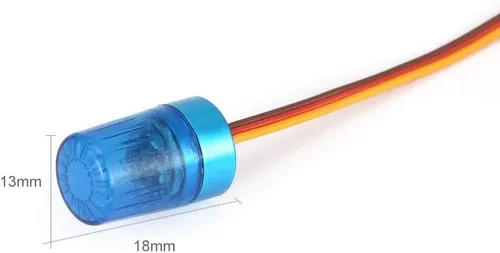Miniatura 3 de Luz intermitente giratoria LED ultra brillante para policía modelo RC policía extinción de incendios ambulancia iluminación de coche