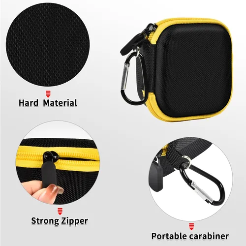 Miniatura 3 de Comecase Funda compatible con altavoz Bluetooth portátil DEWALT, con clip, portátil, portátil, portátil, bolsa de almacenamiento (solo caja)