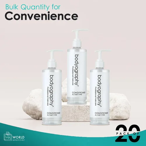 Miniatura 4 de World Amenities Bodyography Blanc Pump - Acondicionador suave y nutritivo para el cuidado del cabello