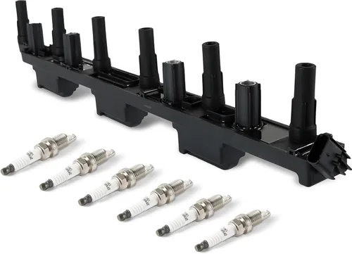 Miniatura 16 de Paquete de 5 bobinas de encendido UF575 y bujías de iridio compatibles con Audi A3 2004-2013, A4 2005-2016 y Volkswagen Jetta 2005-2015, Tiguan