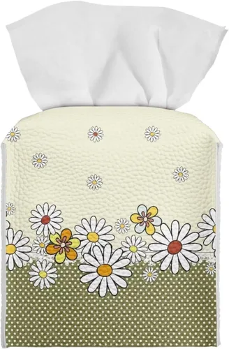 Miniatura 38 de Lindas decoraciones de ajolote con estampado de animales, caja de pañuelos de cuero, soporte de Navidad, organizador de papel de seda impermeable