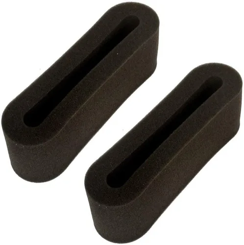 HQRP Paquete de 2 filtros circulares exteriores para premotor compatibles con Bissell PowerForce Helix Turbo sin bolsa 68C71, 2140, 68C7, 68C7C,
