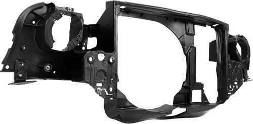 Miniatura 3 de ECOTRIC Soporte de radiador compatible con 2002-2008 Mini Cooper Base Modelo Replacememnt para #51647200799 MC1225101 Panel de montaje de plástico