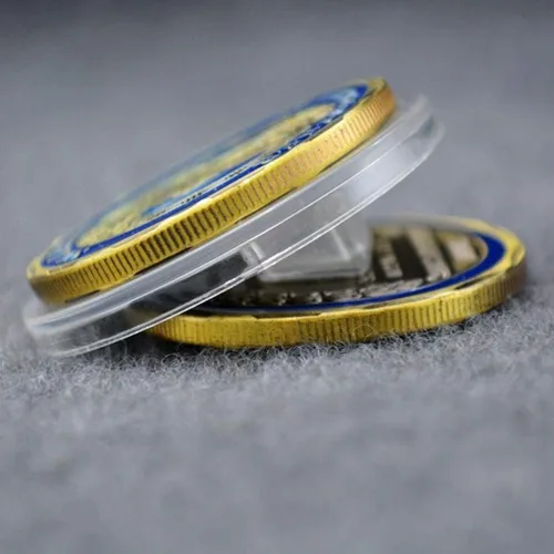 Miniatura 6 de St Christopher Protect Us Challenge Coin Medallón de coleccionista