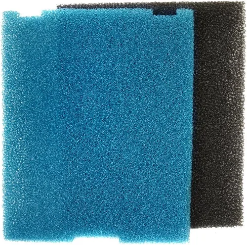 Miniatura 8 de HQRP Paquete de 4 almohadillas de filtro de caja plana compatibles con Tetra 19015, SF1 / 26592, Tetra FK5/#26593, FK6 / #26598 almohadillas gruesas
