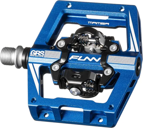 Miniatura 11 de Funn Mamba S MTB - Pedales sin clip de doble cara, pedales de bicicleta de montaña de plataforma compacta, compatibles con tacos SPD, pedales
