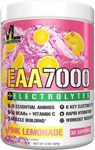 Miniatura 6 de EAAs - Polvo de aminoácidos esenciales EAA para antes y después del entrenamiento, para fortalecimiento muscular, resistencia y recuperación