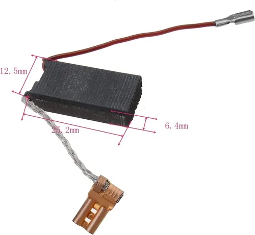 Miniatura 3 de 1617014135 Cepillos de carbono, compatibles con Bosch GBH 7 DE, GBH 7-45 DE y GBH 7-46 DE S20G a69 (paquete de 4)