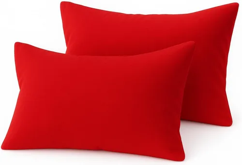 Miniatura 25 de COTTON STICH™ Juego de 2 fundas de almohada para niños pequeños de 14 x 20 pulgadas, 100% algodón de 600 hilos, fundas de almohada suaves y Azul