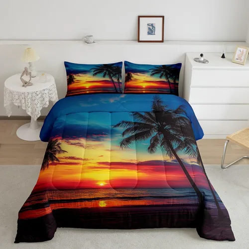 Miniatura 40 de Erosebridal - Juego de edredón atrapasueños tamaño Queen, juego de ropa de cama boho con plumas, juego de colcha mandala para niños, niñas y Ww2707