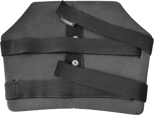 Miniatura 6 de LEONARK Black Armoury Hema Esgrima EVA Antebrazo Superposiciones Light Ajustable Unisex Armor Protector de Brazo