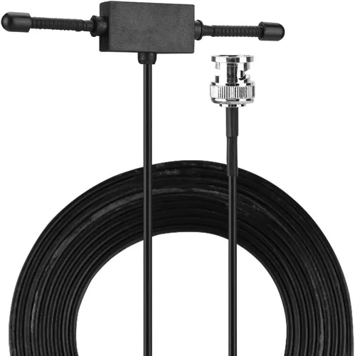 Miniatura 6 de Antena móvil del escáner, soporte de cristal de la antena del escáner de radio masculino BNC 30MHz - 1200MHz 3dB con el conector BNC para dos radios