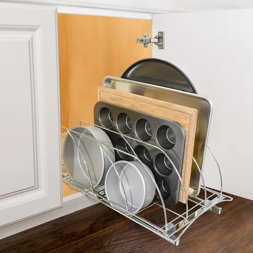 Miniatura 7 de Lynk Professional® - Organizador de tabla de cortar, bandeja para galletas y bandeja para hornear extraíble – Garantía limitada de por vida