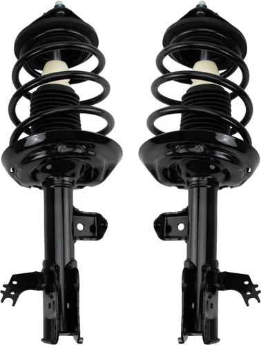 Miniatura 22 de TRQ Conjunto de Amortiguador y Resorte Delantero Cargado con Resorte Helicoidal Pre-ensamblado Compatible con Jeep Cherokee Limited AWD 14-22 Sin