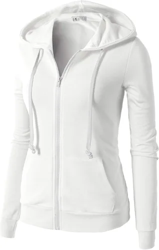 Miniatura 3 de H2H - Sudadera con capucha para mujer con ajuste regular y manga larga, cómoda, ligera