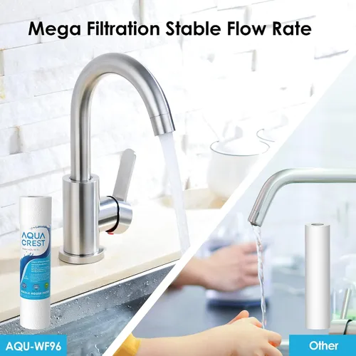 Miniatura 6 de AQUA CREST AP110 Filtro de agua para toda la casa, filtro de sedimentos, 5 micras, repuesto para 3M® Aqua-Pure AP110, Culligan® P5, APEC, GE FXUSC