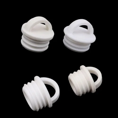Miniatura 4 de Paquete de 5 tapones de drenaje de kayak con empuñaduras de mango, tapones duros para enfriar, orificios de drenaje, tapón de goma para skeeter