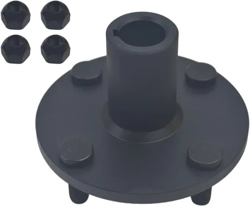 Buje de Rueda de Eje Vivo de Go Kart 4" x 4" para Eje de 1", con Reducción de 1" a 3/4"