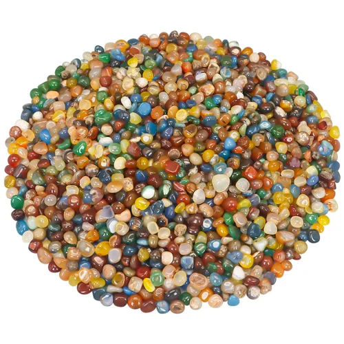 Miniatura 17 de Piedras de jardín, guijarros de paisajismo, rocas de río, piedras ornamentales decorativas, rocas alisadas para plantas en maceta, relleno de jarrón
