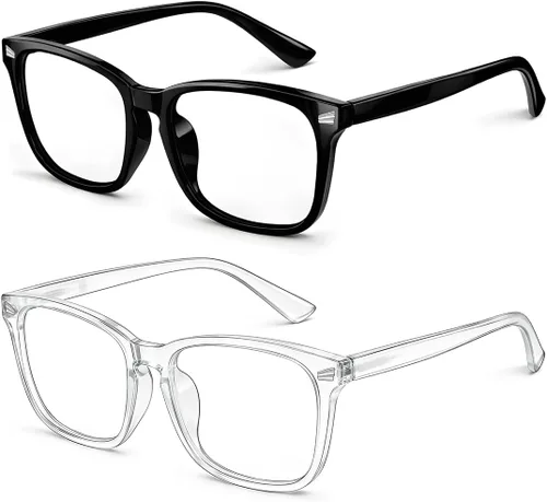 Miniatura 19 de Gafas de luz azul para niños, niñas, niños, adolescentes, antirreflejos, con bloqueo de luz azul, gafas de juegos para pantalla de computadora