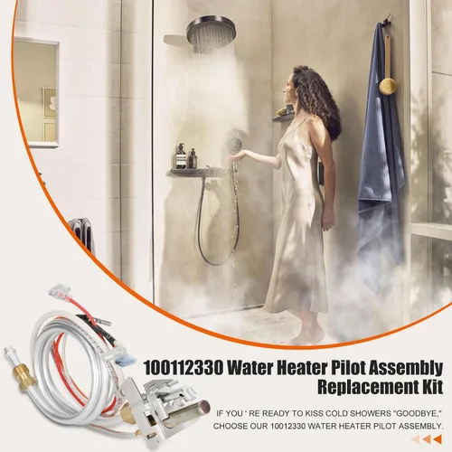 Miniatura 6 de Actualización 100112330 Conjunto de Piloto de Calentador de Agua, Reemplaza 9007876 Termopila, Compatible con Piezas de Calentador de Agua Whirlpool