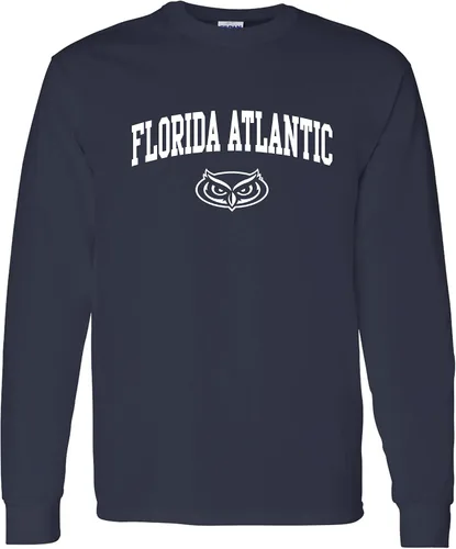 Miniatura 97 de NCAA oficial de College – University Team Color Arco Logo Manga Larga
