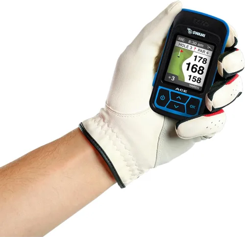 Miniatura 4 de Izzo Golf Swami Ace Telémetro GPS portátil para golf Naranja
