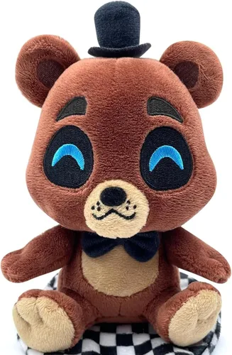 Youtooz FNAF Freddy Muñeco de felpa de 6 Pulgadas para hombro, Muñeco de felpa magnético blando coleccionable para el hombro de Freddy de Five
