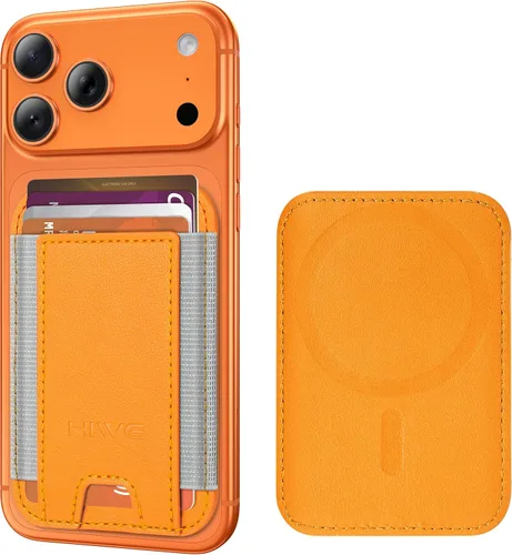 Miniatura 10 de para cartera MagSafe, cartera magnética más fuerte para iPhone 17/16/15/14/13/12 Series, soporte para 7 tarjetas, carteras magnéticas para teléfono
