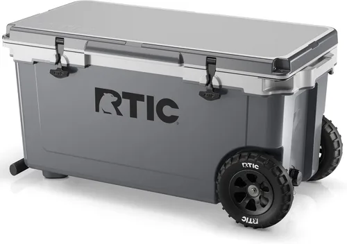 Miniatura 10 de RTIC Enfriador de ruedas ultraligero de 72 cuartos de galón, con aislamiento duro, portátil, para playa, bebidas, bebidas, campamento, picnic