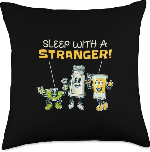Miniatura 4 de Sleep With A Stranger Alcohol Drinking Tequila Throw Pillow