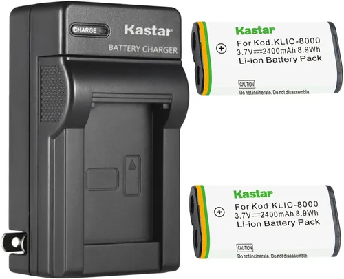 Miniatura 7 de Kastar Paquete de 4 baterías y cargador de pared de CA para batería Wisycom MPRLBP, MPR30, MPR30-ENG, MPR50, MPR50-IEM, MPR51/52, receptor de banda