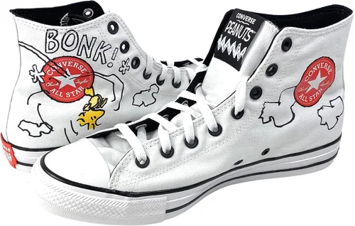 Miniatura 2 de Converse Chuck Taylor All Star Peanuts - Tenis de caña alta, BlancoNegroRojo Señal