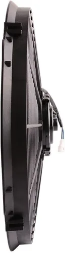 Miniatura 8 de Ventilador delgado universal de 16 pulgadas Push Pull Radiador eléctrico Ventilador de refrigeración Kit de montaje de 12 V Negro