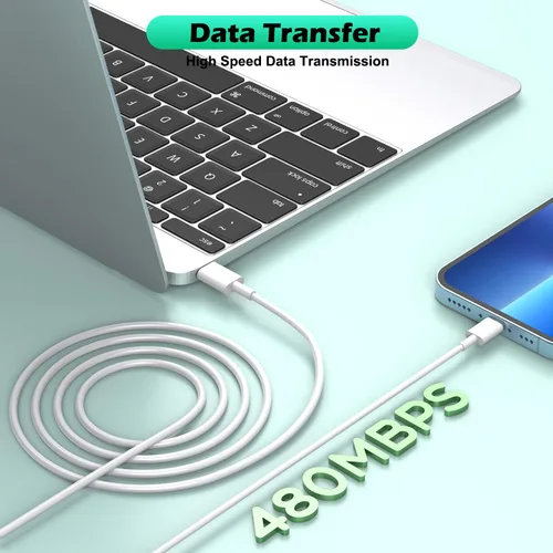 Miniatura 5 de Cargador de iPhone de carga rápida para iPhone 14, paquete de 2 bloques de pared USB C con enchufe de cargador y cable de carga USB C a Lightning