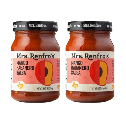 Miniatura 8 de Mrs. Renfro's Salsa de piña - Sin gluten (frascos de 16 onzas, paquete de 4)
