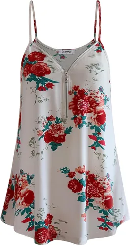 Miniatura 5 de Lindas camisetas sin mangas con cuello en V para mujer
