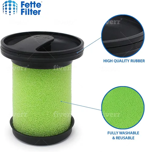 Miniatura 5 de Fette Filter -1610335 Filtro de vacío compatible con aspiradora inalámbrica Bissell Multi Reach Modelo # 1985 1985T 2151A 21512 21513 2151C 2151V