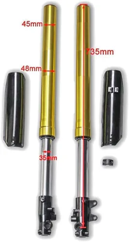 Miniatura 3 de TDPRO Neumático y llanta de rueda delantera 70/100-17 con rodamiento de 0.591 in y rotor de disco de freno y pinza de freno de disco hidráulico