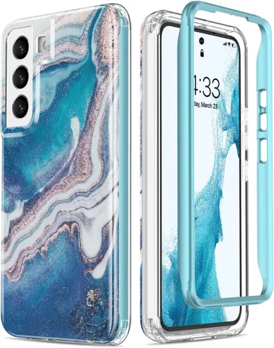 Miniatura 8 de Esdot Funda para Samsung Galaxy S22, Grado Militar Aprobada en Prueba de Caída de 21 pies, Cubierta Resistente con Diseños de Moda para Mujeres