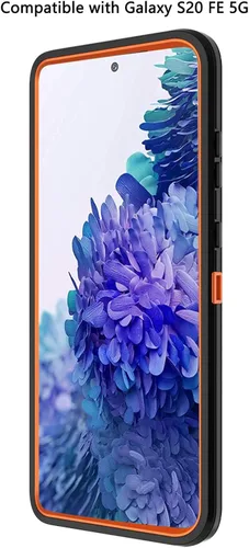 Miniatura 4 de Funda para Galaxy S20 FE 5G, Funda para Samsung S20 FE, Funda Resistente con Protector de Pantalla para Mujeres y Hombres, Funda Resistente a Golpes