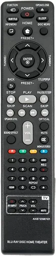 AKB73596101 Reemplazar el control remoto aplicable para LG Blu-Ray BH6720S BH6820SW BH6520TW BH6220S BH6240S Bh6340H sistema de cine en casa