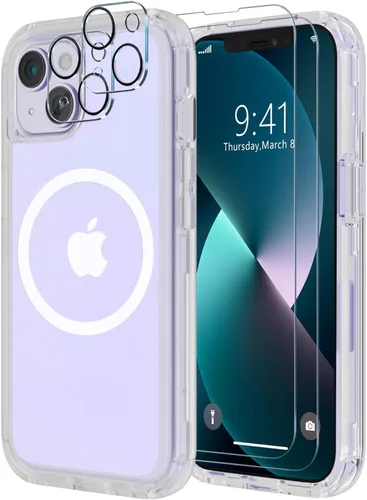 Miniatura 37 de Diverbox Funda para iPhone 13 [A prueba de golpes] [A prueba de caídas] [A prueba de polvo], Funda de Teléfono de Protección Resistente para Apple