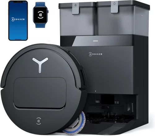 Miniatura 10 de ECOVACS DEEBOT X11 OmniCyclone Robot Aspiradora y Trapeadora, Carga PowerBoost, Trapeador de Autolavado Instantáneo OZMO Roller 2.0, Succión Potente