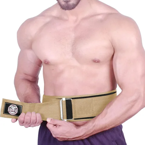 Miniatura 9 de IBRO Cinturón de Levantamiento de Pesas Premium con Cierre Rápido - Soporte para la Espalda para Powerlifting, Entrenamiento Cruzado y Culturismo